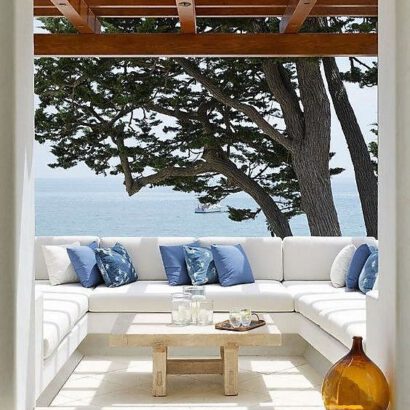 Decoración de terraza exterior