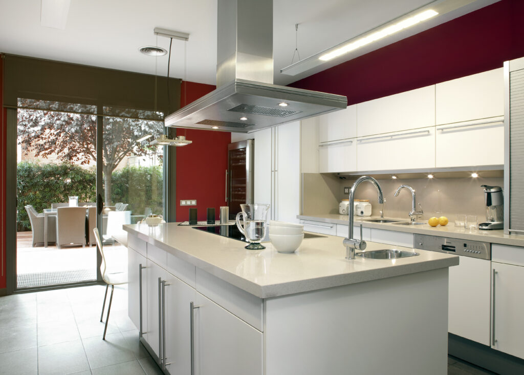 Encimera porcelánica de cocina