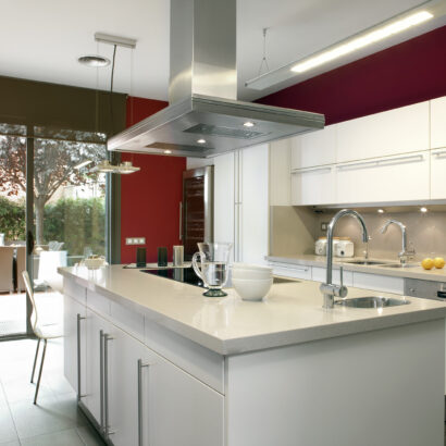 Encimera porcelánica de cocina