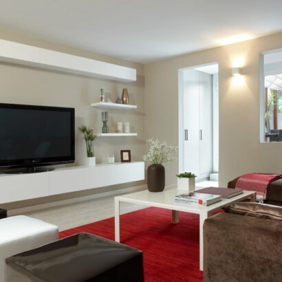 decoración de salón moderno