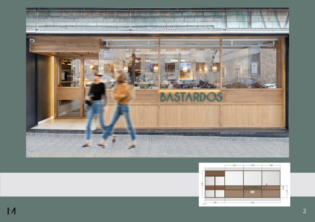 Caso de Estudio: BASTARDOS RESTAURANTE - Diseño de Interiores Caso de Estudio: BASTARDOS RESTAURANTE - Diseño de Interiores